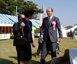 展示・即売会場内にて