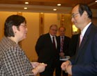 世界銀行キャサリン・シエラ副総裁と意見交換