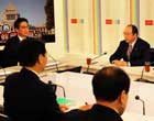 NHK日曜討論「論戦白熱 参院幹部に問う」に出演