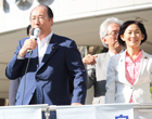 東京都議会選挙の応援に走り回る！自民党は23議席にとどまり、厳しい結果に
