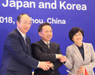 中国・蘇州市で開催された日中韓3か国環境大臣会合に出席